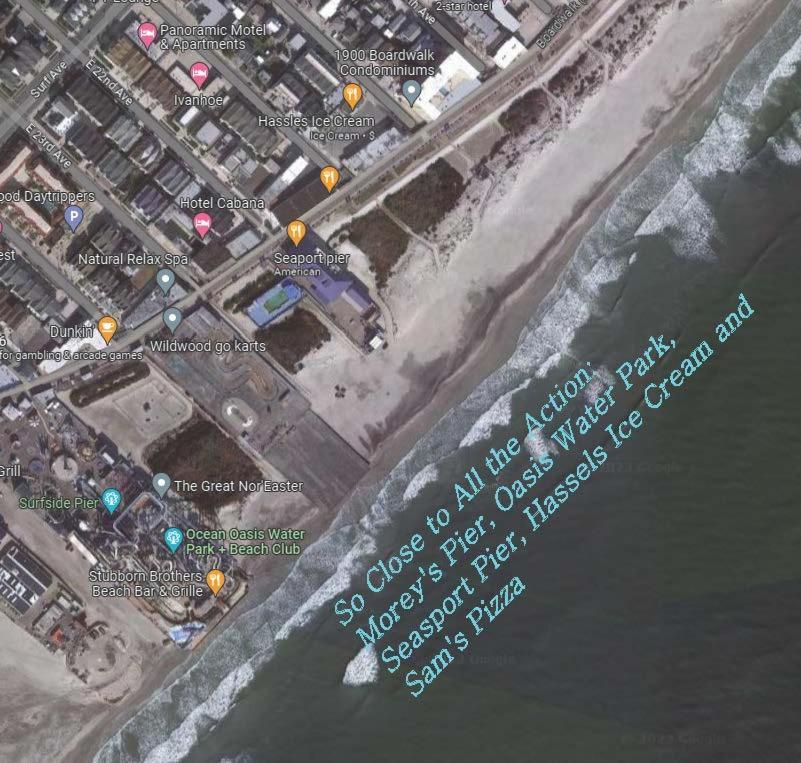 Ivanhoe Motel North Wildwood Bagian luar foto